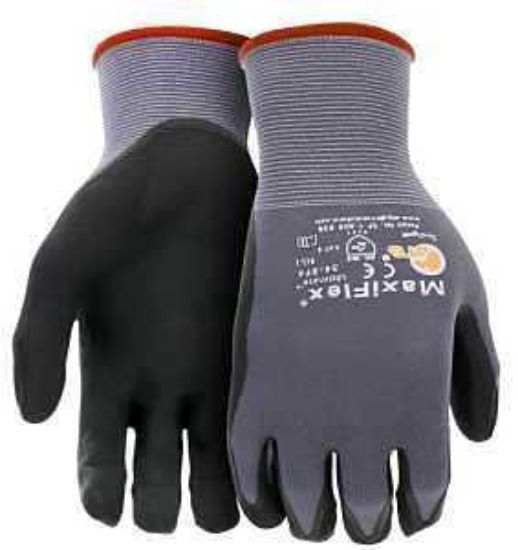 Picture of Knit-gloves Nitrile-dipped Touch-screen-compatible X-large