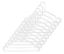 Picture of Hangers Clothing Plastic White