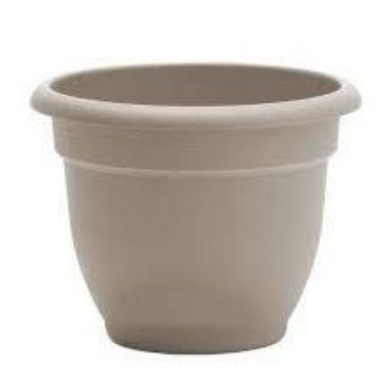 Picture of Planter Self-watering Plastic Pebble-stone 8"