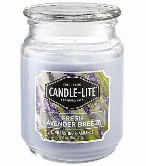 Picture of Jar-Candle Fresh Lavender Breeze Jar Candles, 18 Oz