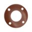 Picture of Companion-flange Gasket Sbr Red 3"
