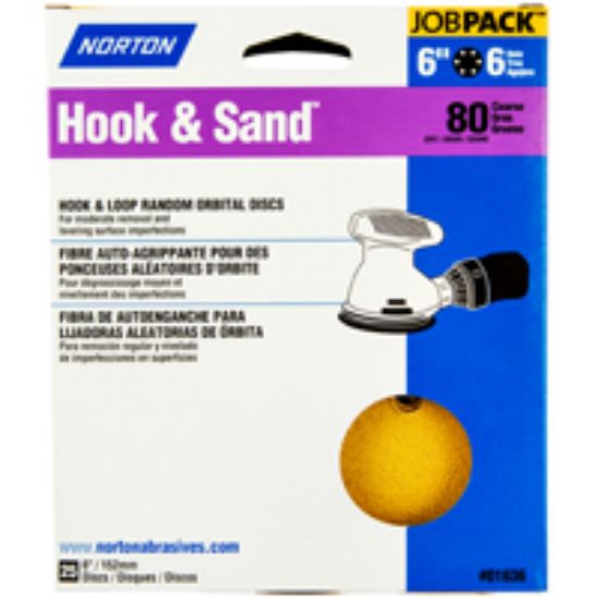 Picture of Hook-&-Loop Hook and Sanding Disc80 Grit Coarse-Grade Ceramic