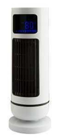 Picture of 2 In Usb Oscillating Tower Fan, 5 V, 3-speed, 60 Deg Rotating, White