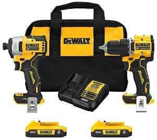 Picture of Combo Kit, Drill-&-impact-driver, Brushless-motor, Battery Included, 2ah.