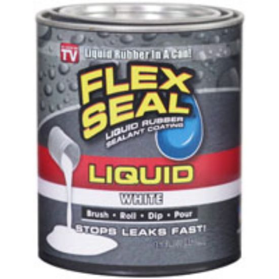 Picture of Liquid Rubber Sealant 16 Oz Can 128 Deg F Liquid Slight 20 Sq-ft White 2