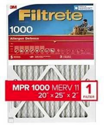 Picture of Air-filter Pleated-paper Mounted Merv-11 Mpr-1000 20" X 25" X 2"
