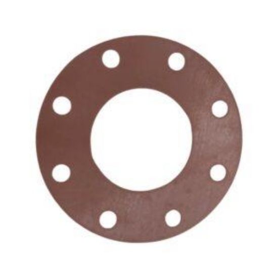 Picture of Companion-flange Gasket Sbr Red 4"
