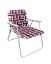 Picture of Seasonal Trends Ac4007-red Folding Web Chair, 30.71 In W, 23.62 In D, 22.83 In H, 250 Lbs Capacity, ...