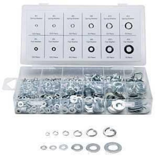 Picture of Prosource Washer Assortment, Zinc Plated