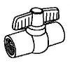 Picture of Ball-Valve 2" White Threaded