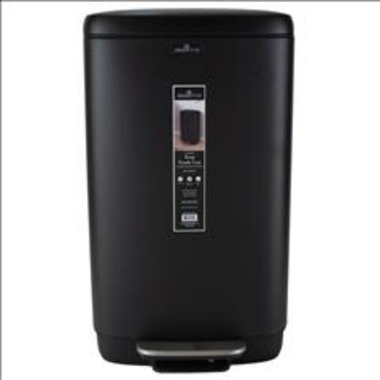 Picture of Trash-Can Stainless Steel Step Soft Close w. Inner Bucket - Fingerprint Proof -30LT