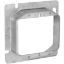 Picture of 4-11/16" Square Steel Electrical-Box-Cover 1-1/4" Rise