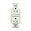 Picture of Duplex-receptacle Self-test 125-volts 15-amps Light-almond