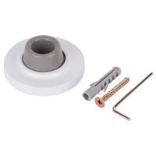 Picture of Door-knob Bumper Base Zinc White