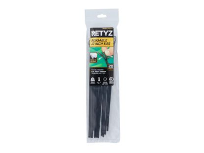 Picture of Cable-tie Releasable Uv-protected Black 10"