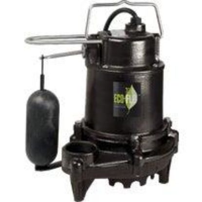 Picture of Sump-pump Submersible Cast-iron Vertical-switch 120-volt 1-1/2"-outlet 1/2-hp