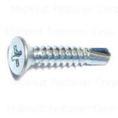 Picture of Sheetmetal-screw Zinc-plated #10-size 1"-length