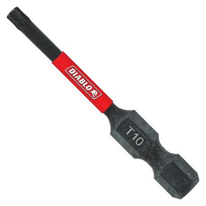 Picture of Insert-bit 1/4"-hex-shank 2" Torx-drive-t10