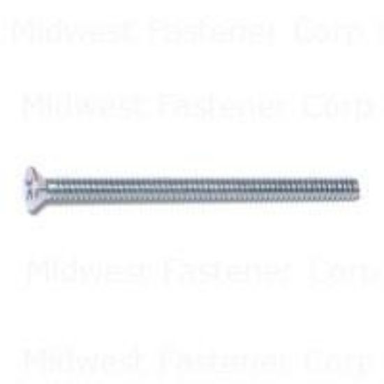 Picture of Machine-Screw With-Nuts Zinc-Plated #6-32 x 2"