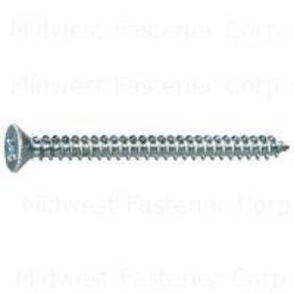 Picture of Sheetmetal-screw Flathead Zinc-plated #8 X 2"