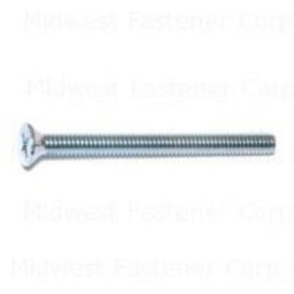 Picture of Machine-Screw With-Nuts Zinc-Plated 1/4-20 TPI 20 x 3"
