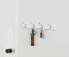 Picture of 4 Hook Wall Mounted White