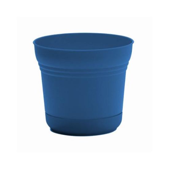 Picture of Plant-pot Plastic Integrated-saucer Classic-blue 5"