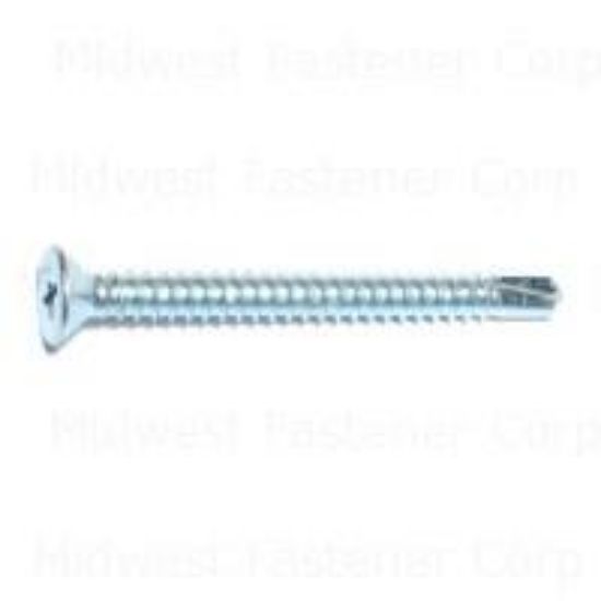 Picture of Sheetmetal-screw Flathead Phillips Zinc-plated #10 X 2"