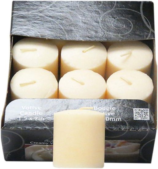 Picture of Votive-Candle Top Creamy Vanilla Swirl