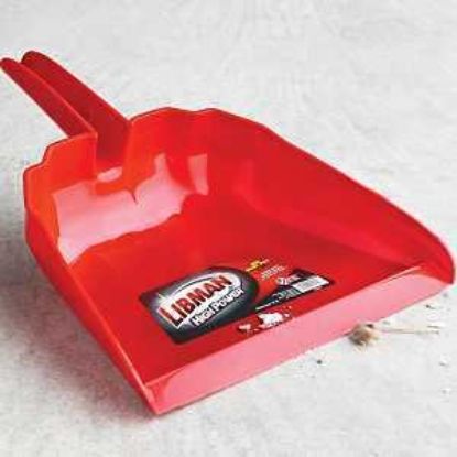 Picture of Dustpan Plastic Red 16" X 13-1/2"