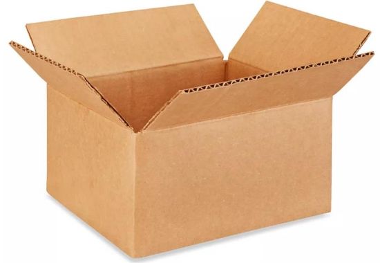Picture of Corrugated-Box,8 x 6 x 4",200 lb. Test