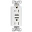 Picture of Duplex Receptacle Combination Usb 125-volts 15-amp 2-pole 5 Vdc Usb