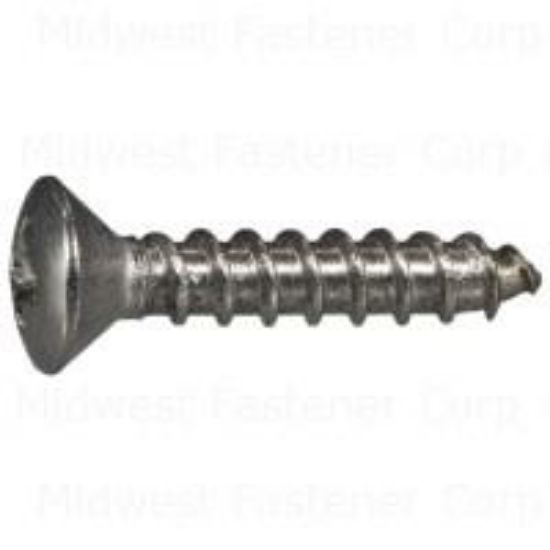 Picture of Sheetmetal-Screw Stainless-Steel #10-Size 1"-Length