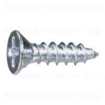 Picture of Sheetmetal-Screw Zinc-Plated #6 x 1/2"
