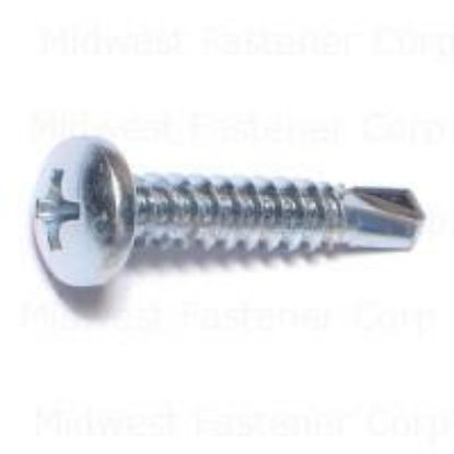 Picture of Sheetmetal-Screw Zinc-Plated #10-Size 1"-Length
