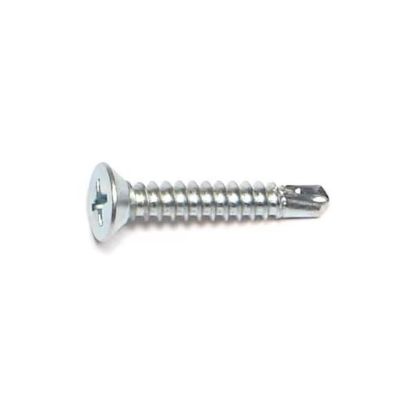 Picture of Sheetmetal-Screw Zinc-Plated Mild-Steel #8 X 1"