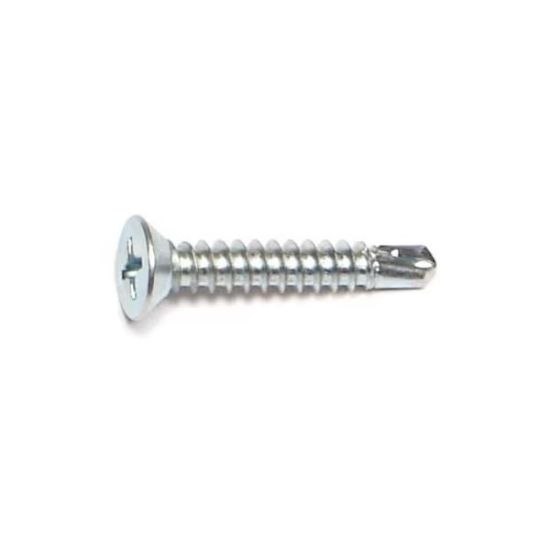 Picture of Sheetmetal-Screw Zinc-Plated Mild-Steel #8 X 1"