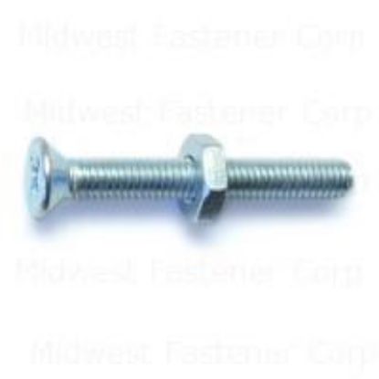Picture of Machine-screw With-nuts Zinc-plated #10-32 X 1-1/2"