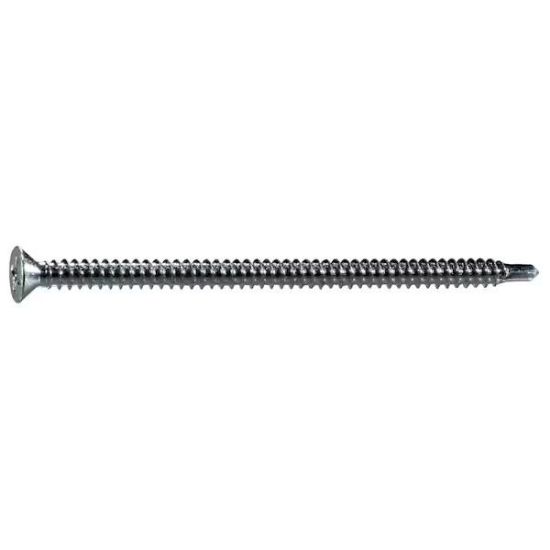 Picture of Sheetmetal-Screw Zinc-Plated Mild-Steel #8 X 3"