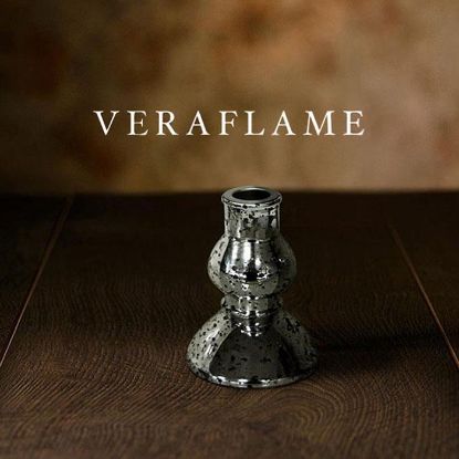 Picture of Candle Taper Wax Flame Sr Base