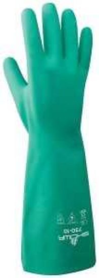 Picture of Gloves Nitrile Green Long-gauntlet