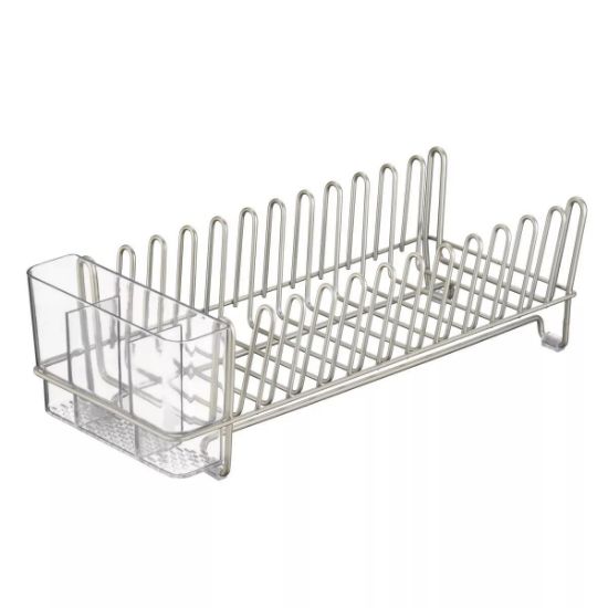 Picture of Classico Compact Dish Drainer- Satin/clear