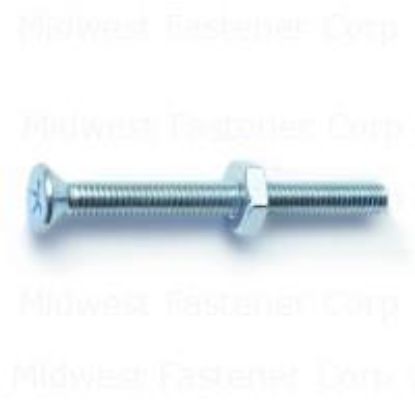 Picture of Machine-screw With-nuts Zinc-plated #10-32 X 2"