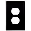 Picture of Receptacle-plate Black