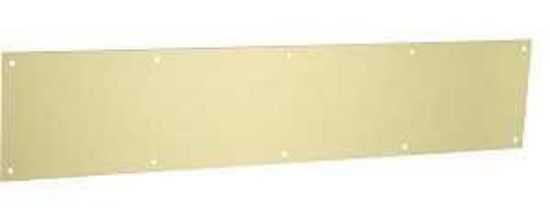 Picture of Kickplate Aluminum Brushed-gold 0.04"-gauge 6" X 30"