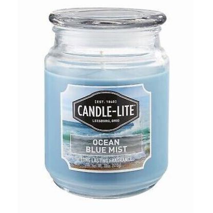 Picture of Jar-Candle Scented-Candle Jar, Ocean Blue Mist Wax, 18-oz.