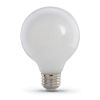 Picture of Feit Electric G2560w927ca/fil/3/rp Led Bulb, Glass Filament, Globe, G25 Lamp, E26 Lamp Base, White
