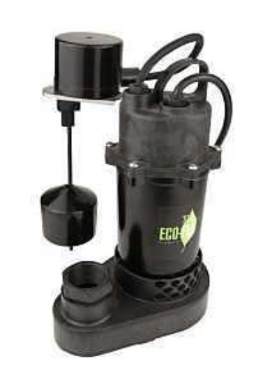 Picture of Sump-pump Submersible Aluminum Vertical-float 1-1/4"outlet 1/2-hp
