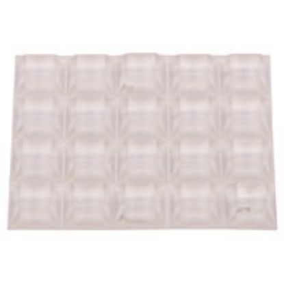 Picture of Furniture Furniture-bumper 1/2 In Square Plastic Clear