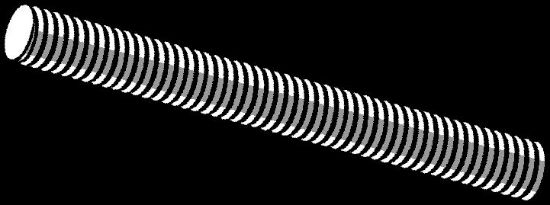 Picture of Threaded-rod 8-mm X 100mm Stainless-steel